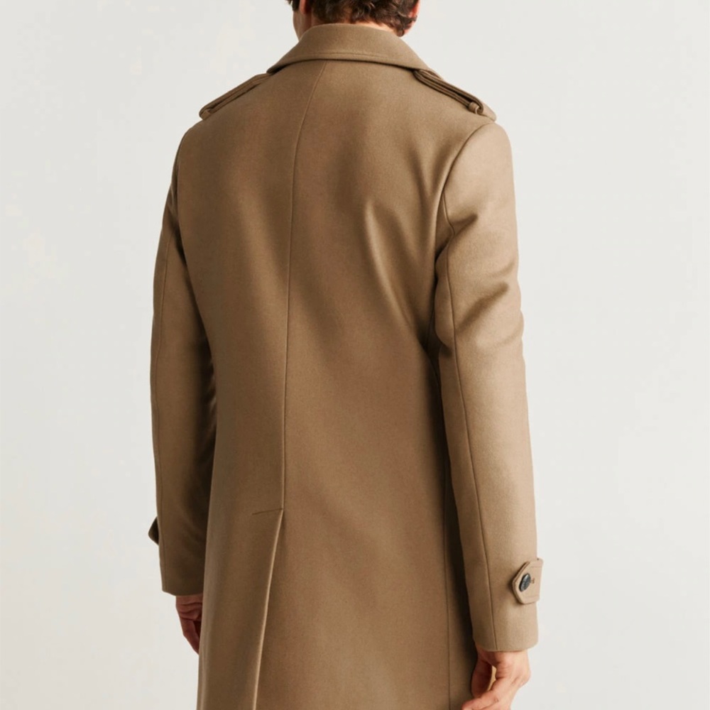 SOLD! Mango Man - Double-breasted Tailored Coat - Picture 5 of 11